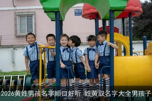 2026黄姓男孩名字顺口好听 姓黄取名字大全男孩子