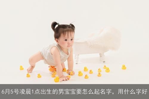 6月5号凌晨1点出生的男宝宝要怎么起名字，用什么字好