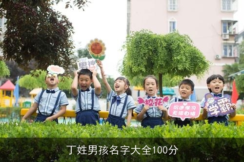 丁姓男孩名字大全100分