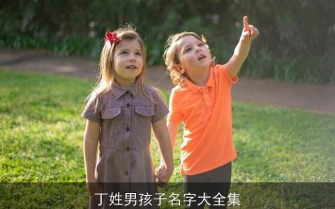 丁姓男孩子名字大全集