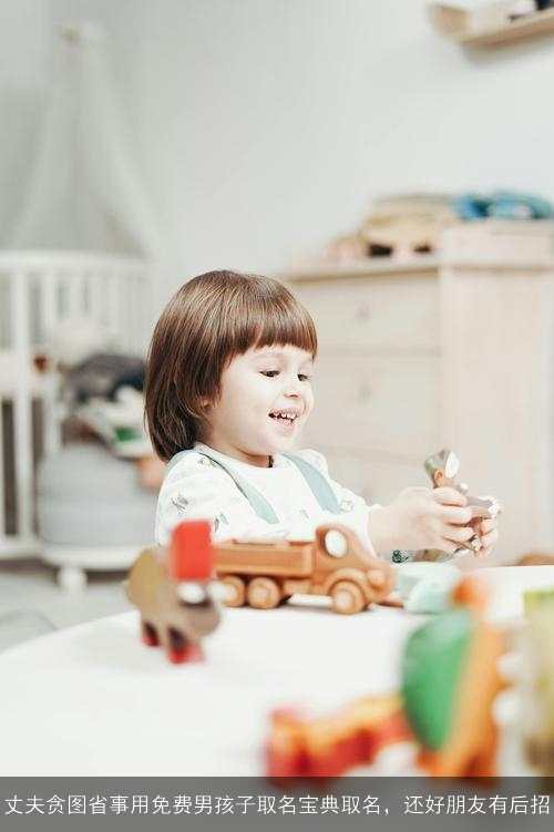 丈夫贪图省事用免费男孩子取名宝典取名，还好朋友有后招