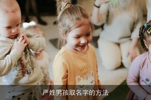 严姓男孩取名字的方法
