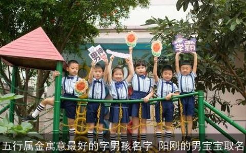 五行属金寓意最好的字男孩名字 阳刚的男宝宝取名