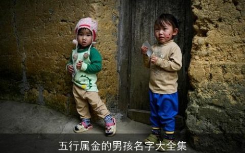 五行属金的男孩名字大全集