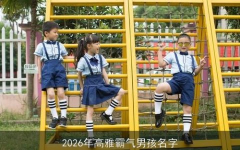 2026年高雅霸气男孩名字