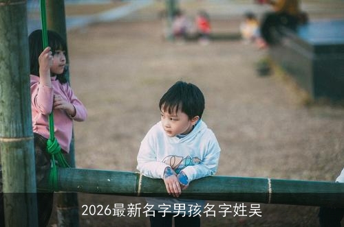 2026最新名字男孩名字姓吴