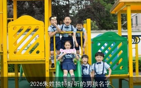 2026朱姓独特好听的男孩名字