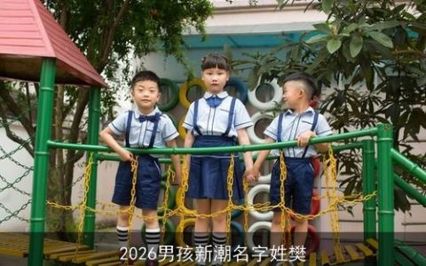2026男孩新潮名字姓樊