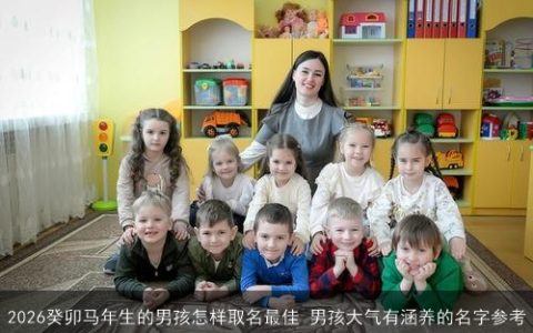 2026癸卯马年生的男孩怎样取名最佳 男孩大气有涵养的名字参考