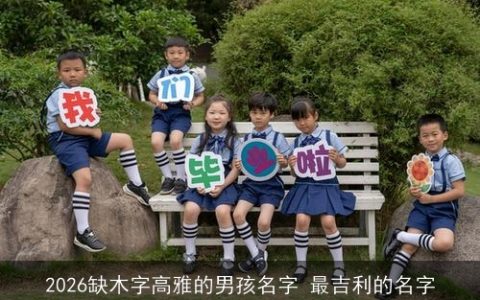 2026缺木字高雅的男孩名字 最吉利的名字