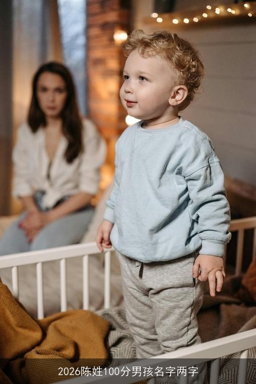 2026陈姓100分男孩名字两字