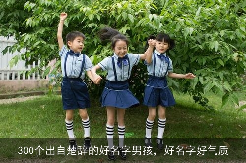 300个出自楚辞的好名字男孩，好名字好气质