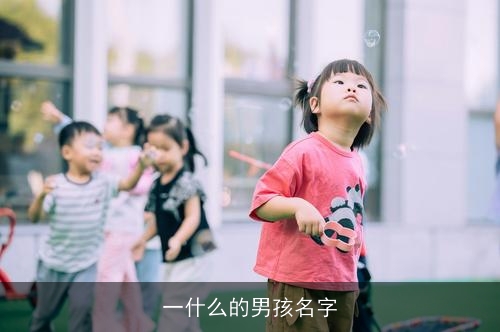 一什么的男孩名字