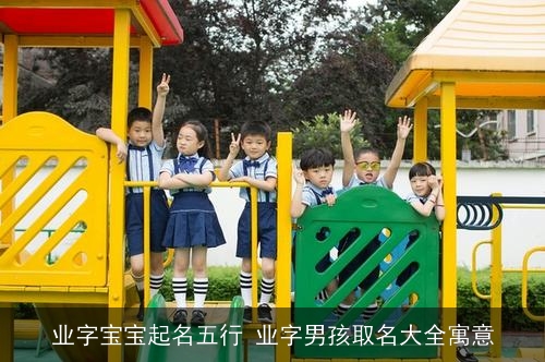 业字宝宝起名五行 业字男孩取名大全寓意