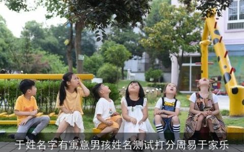 于姓名字有寓意男孩姓名测试打分周易于家乐