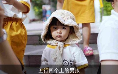 五行四个土的男孩