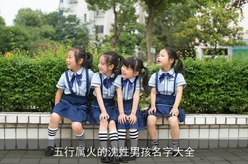 五行属火的沈姓男孩名字大全