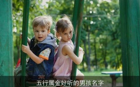 五行属金好听的男孩名字