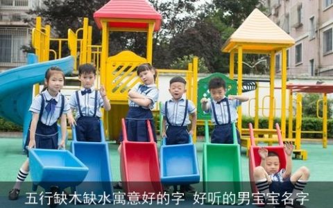 五行缺木缺水寓意好的字 好听的男宝宝名字