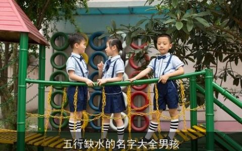 五行缺水的名字大全男孩