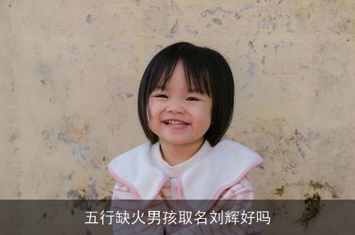 五行缺火男孩取名刘辉好吗