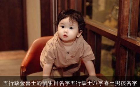 五行缺金喜土的鼠生肖名字五行缺土八字喜土男孩名字