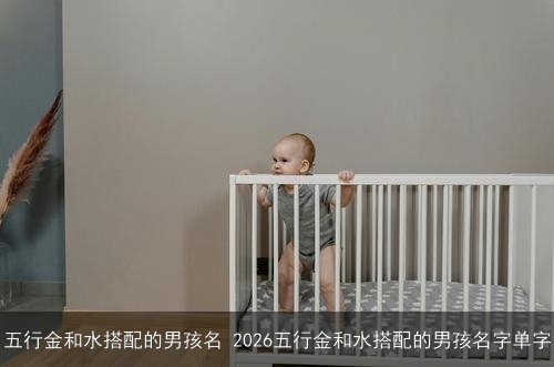 五行金和水搭配的男孩名 2026五行金和水搭配的男孩名字单字