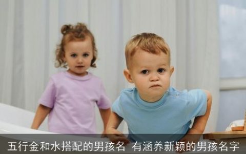五行金和水搭配的男孩名 有涵养新颖的男孩名字
