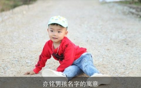 亦铭男孩名字的寓意