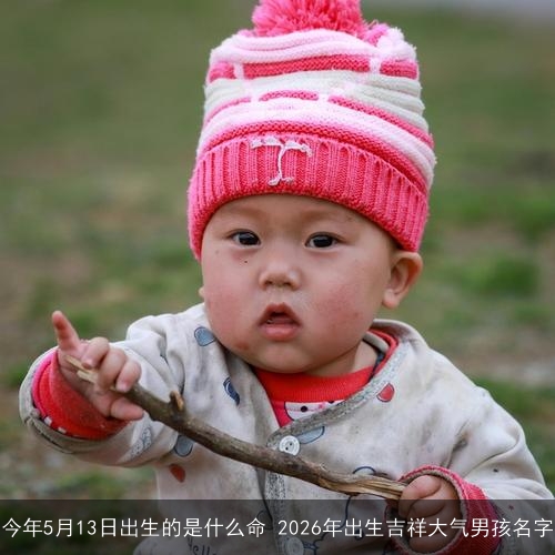 今年5月13日出生的是什么命 2026年出生吉祥大气男孩名字