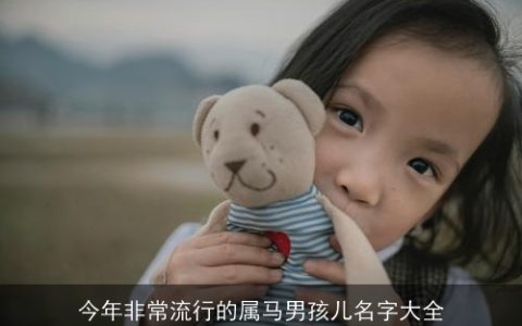 今年非常流行的属马男孩儿名字大全