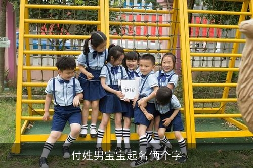 付姓男宝宝起名俩个字