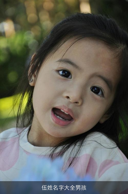 伍姓名字大全男孩