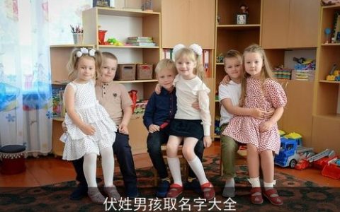 伏姓男孩取名字大全