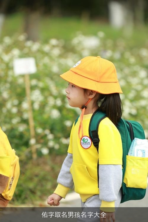 佑字取名男孩名字大全