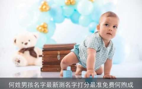 何姓男孩名字最新测名字打分最准免费何煦成