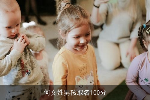 何文姓男孩取名100分