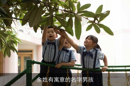 余姓有寓意的名字男孩