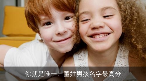 你就是唯一！董姓男孩名字最高分