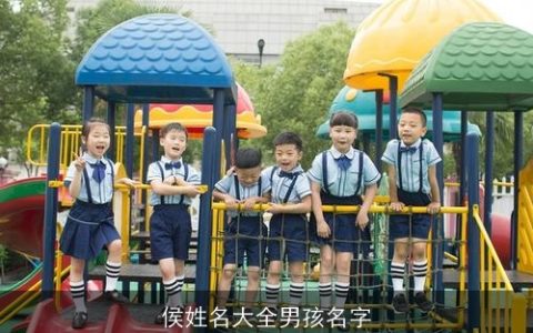 侯姓名大全男孩名字