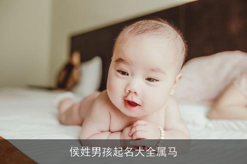 侯姓男孩起名大全属马