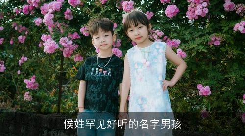 侯姓罕见好听的名字男孩