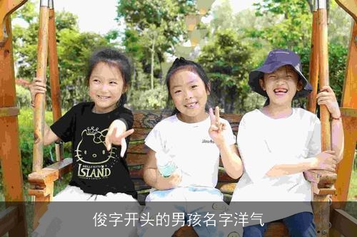 俊字开头的男孩名字洋气