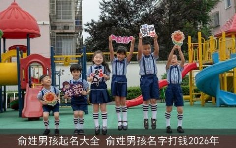 俞姓男孩起名大全 俞姓男孩名字打钱2026年