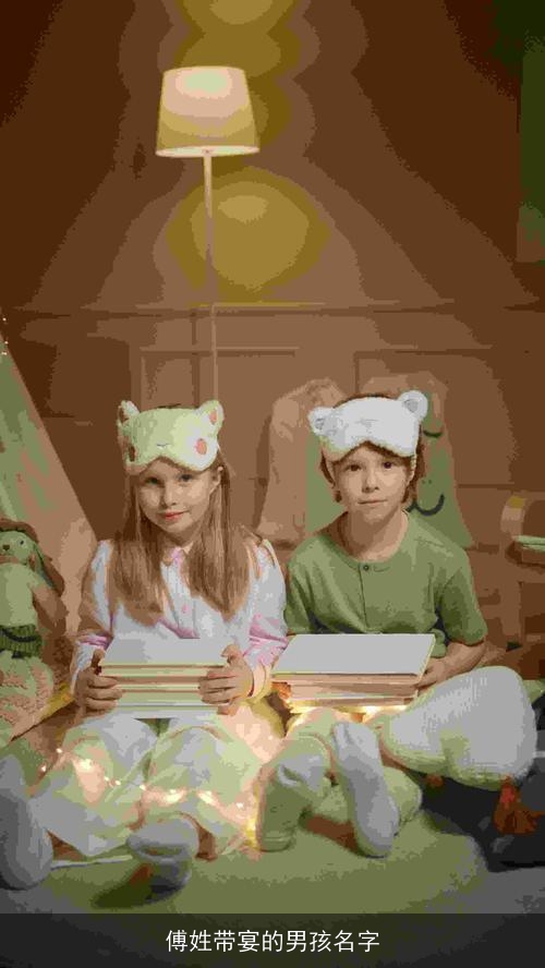 傅姓带宴的男孩名字