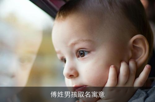 傅姓男孩取名寓意