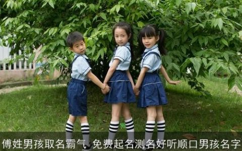 傅姓男孩取名霸气 免费起名测名好听顺口男孩名字