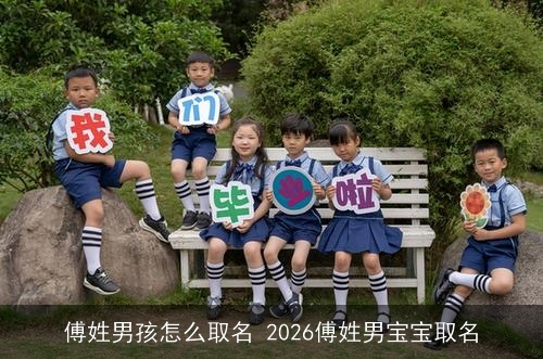 傅姓男孩怎么取名 2026傅姓男宝宝取名