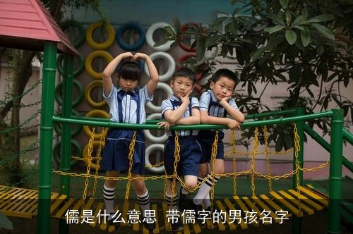 儒是什么意思 带儒字的男孩名字