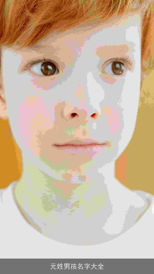 元姓男孩名字大全